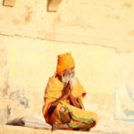 Perched Sadhu, Varanasi