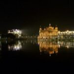 Golden Temple, Amritsar, at night